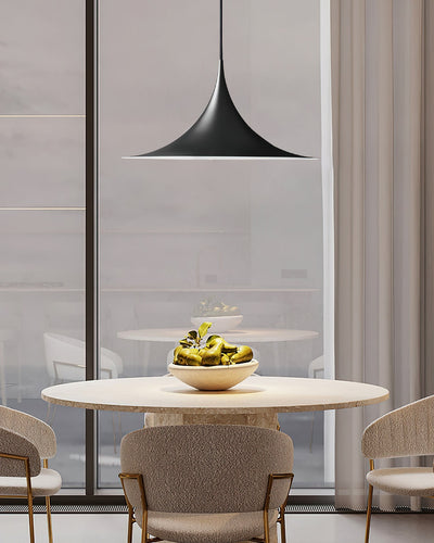 Pendant Lamp Slim Neck and Wide Flare Dining - Neutral Decor