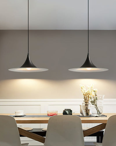 Pendant Lamp Slim Neck and Wide Flare Dining - Neutral Decor