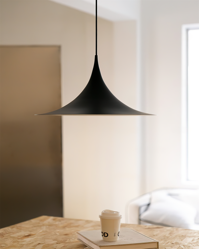 Pendant Lamp Slim Neck and Wide Flare Dining - Neutral Decor