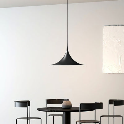 Pendant Lamp Slim Neck and Wide Flare Dining - Neutral Decor