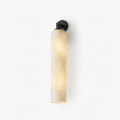 Tube Alabaster Wall Sconce