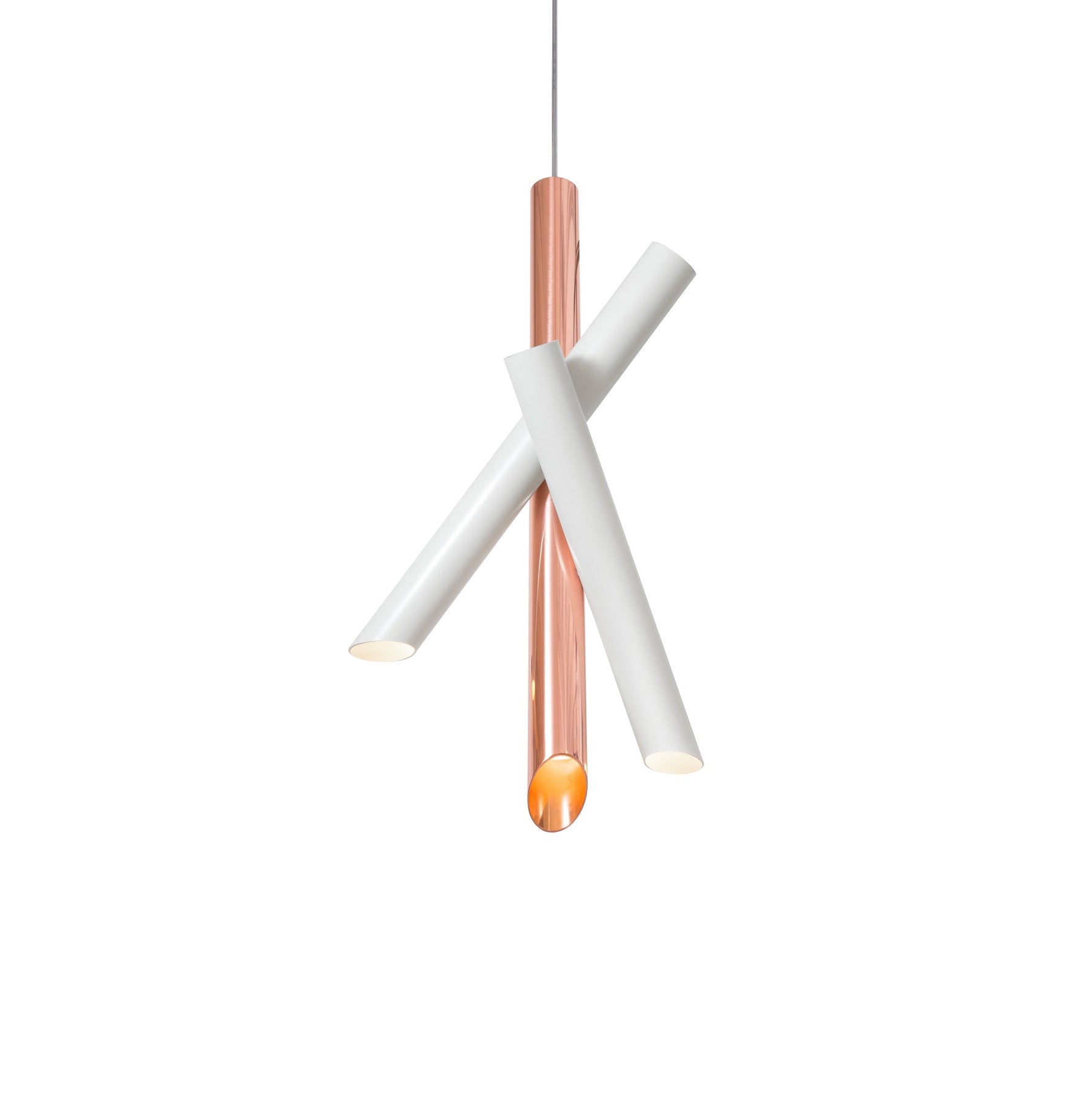 Erixon Pendant Lamp Tubes Aluminum Minimalist