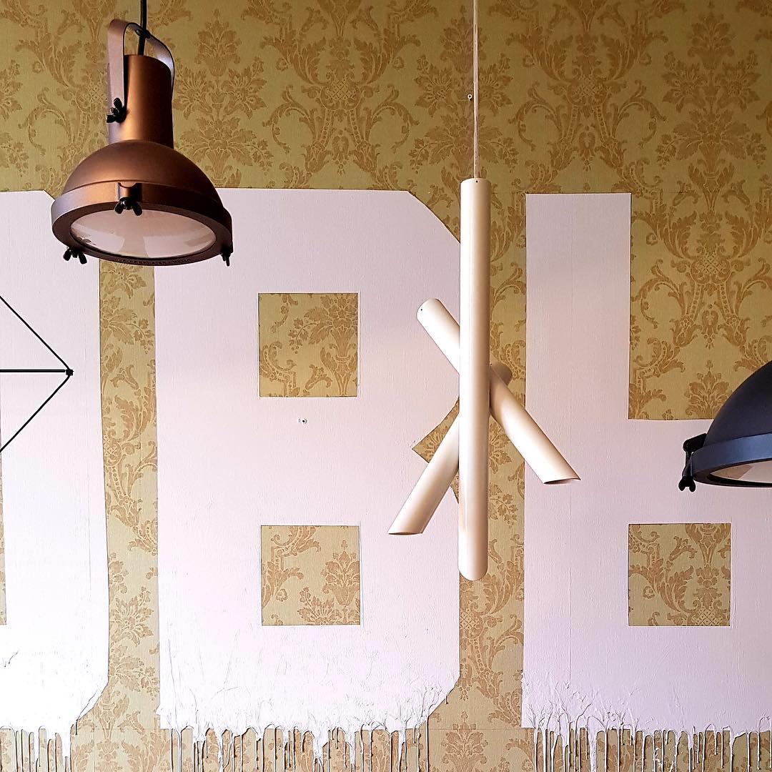 Erixon Pendant Lamp Tubes Aluminum Minimalist