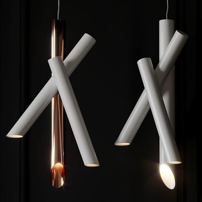 Erixon Pendant Lamp Tubes Aluminum Minimalist