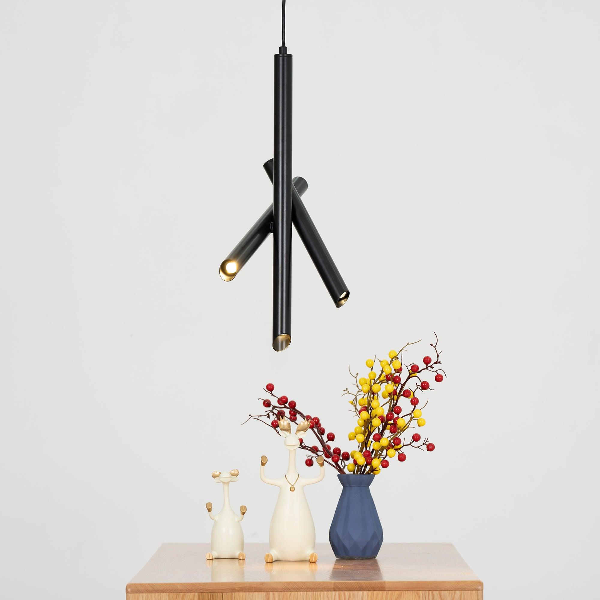Erixon Pendant Lamp Tubes Aluminum Minimalist