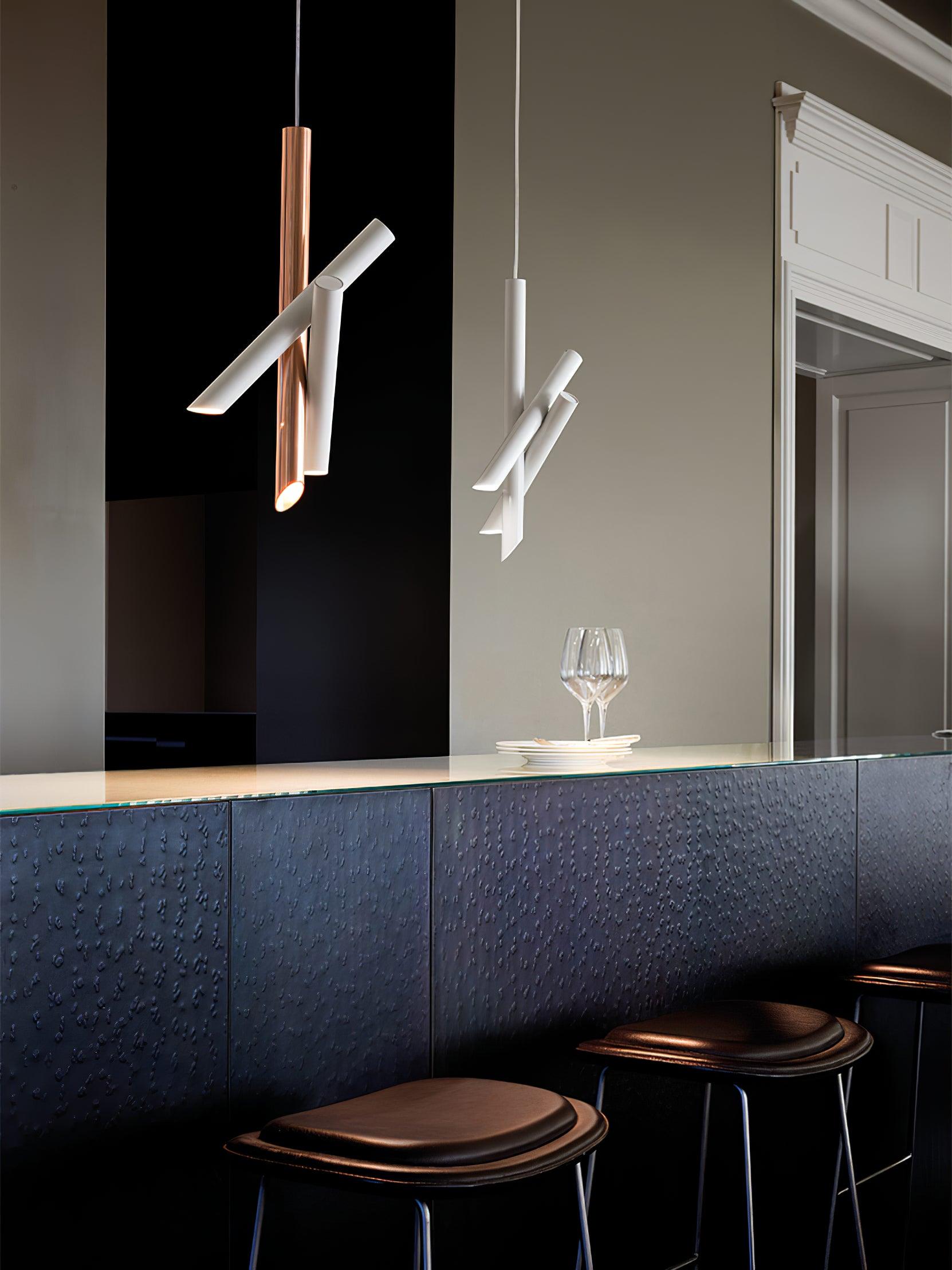 Erixon Pendant Lamp Tubes Aluminum Minimalist