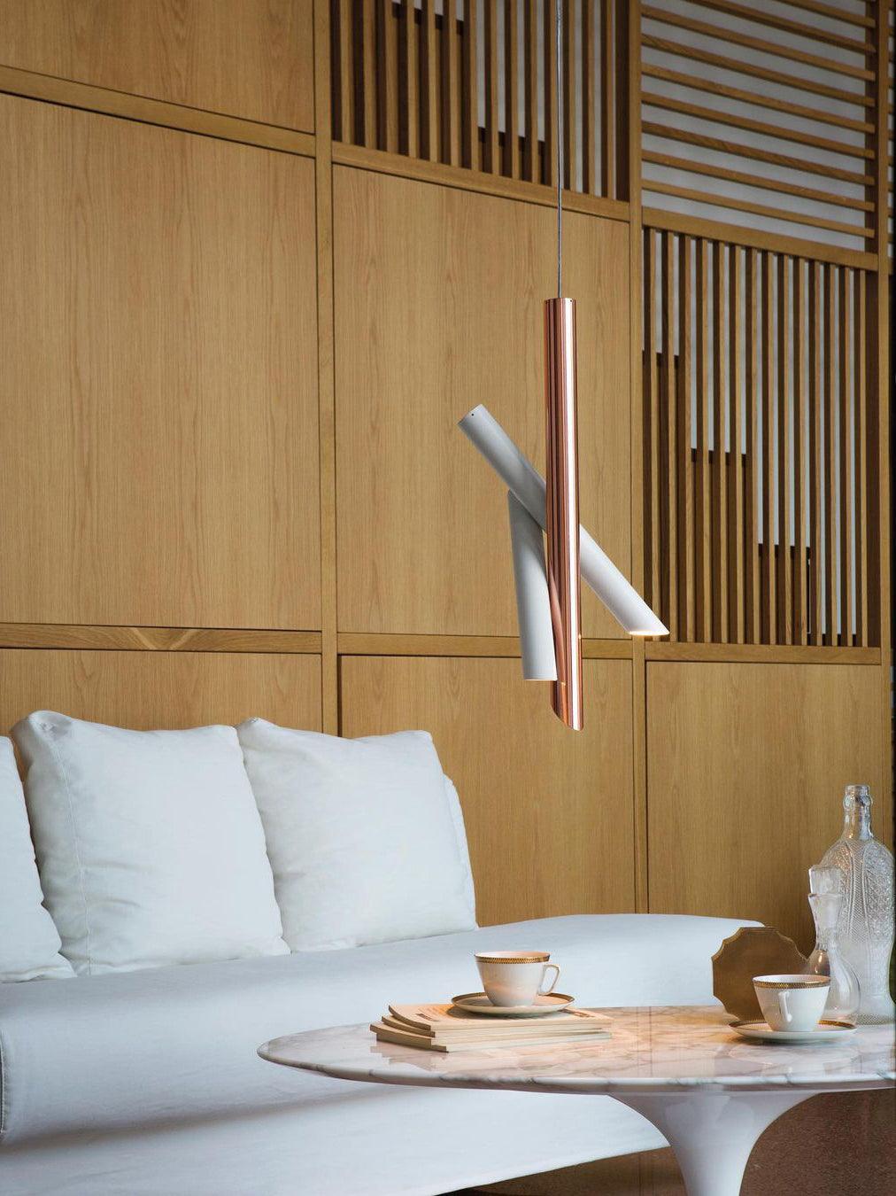 Erixon Pendant Lamp Tubes Aluminum Minimalist
