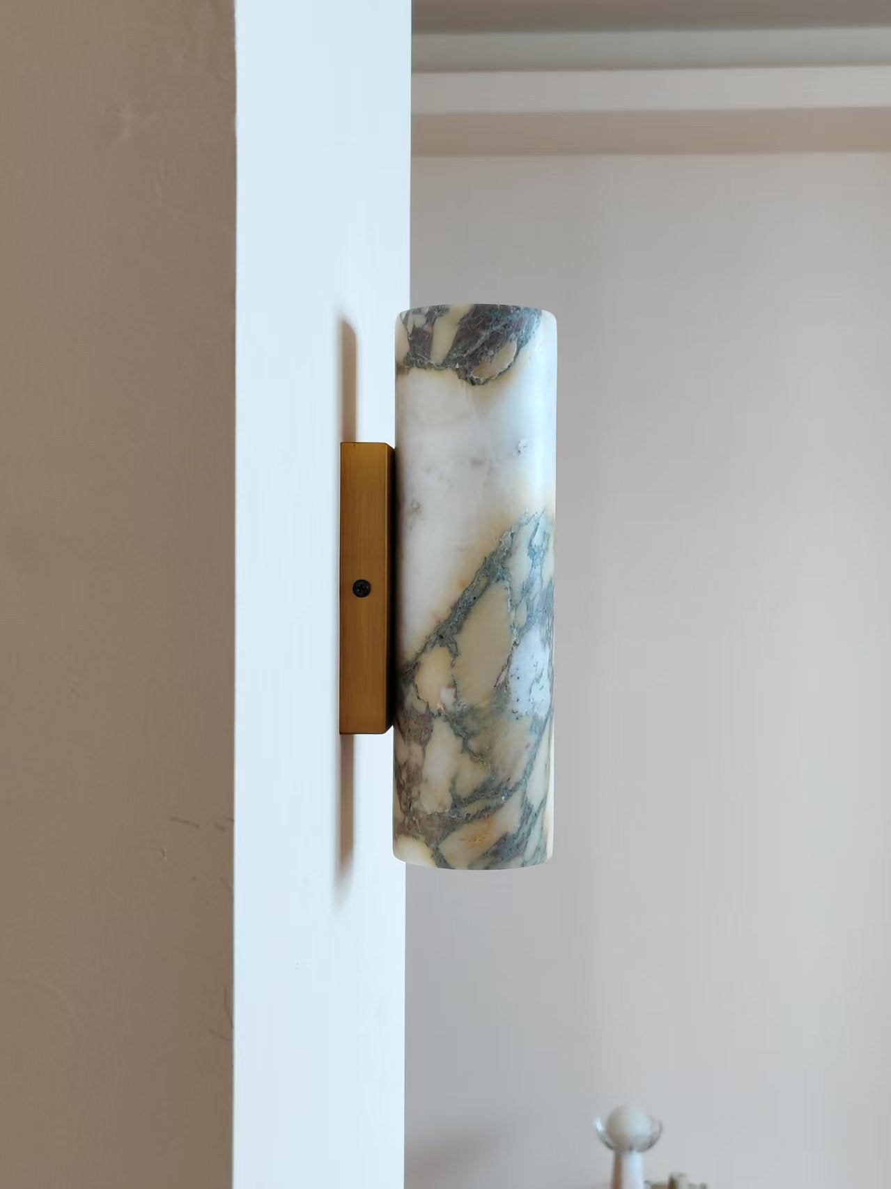 Oakfield Tubular Marble Indoor Wall Light