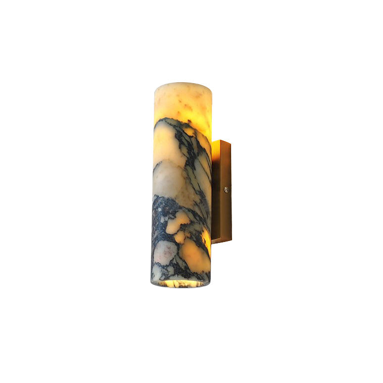 Oakfield Tubular Marble Indoor Wall Light