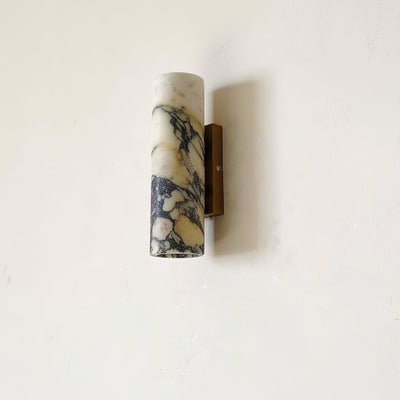 Avi Marble Cylinder Luxury Wall Lamp