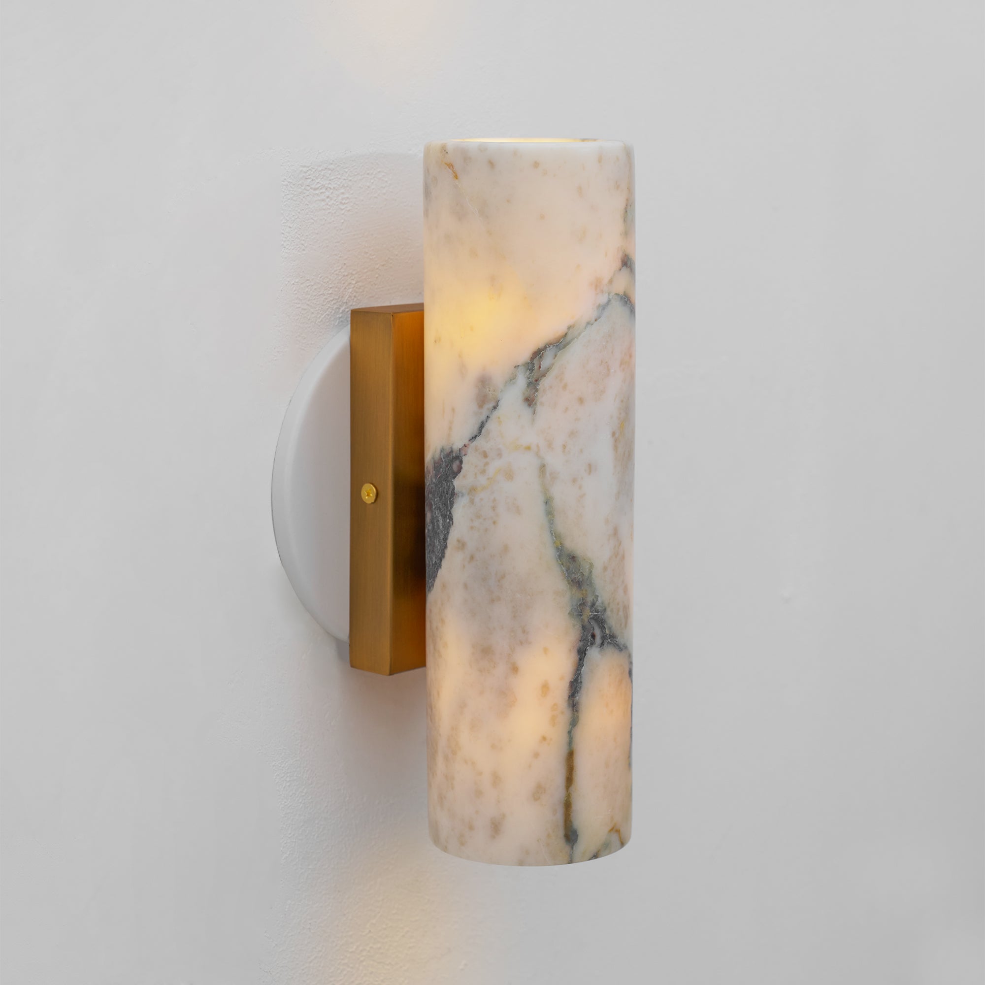 Oakfield Tubular Marble Indoor Wall Light