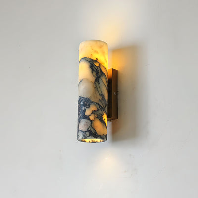 Oakfield Tubular Marble Indoor Wall Light