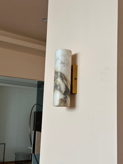 Oakfield Tubular Marble Indoor Wall Light