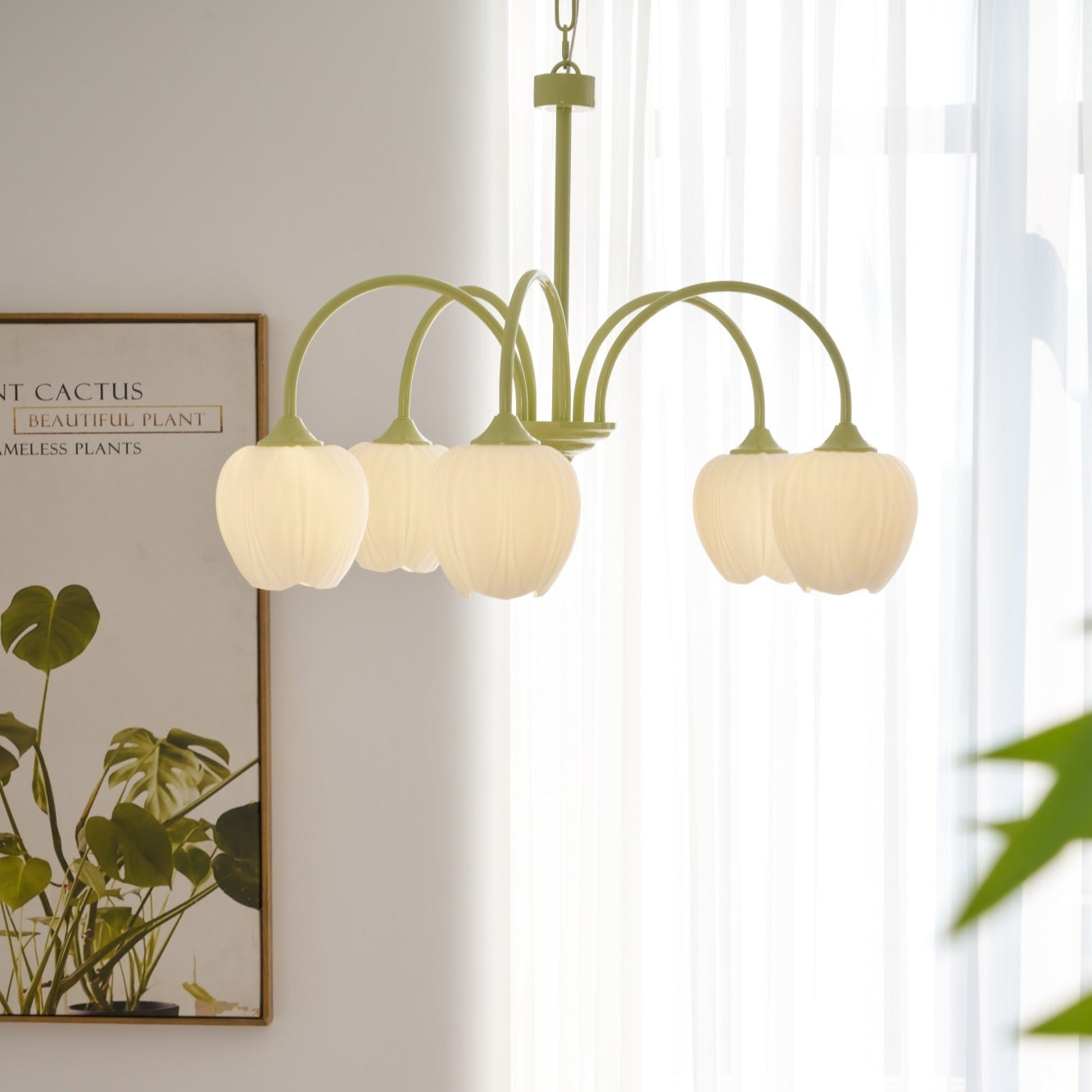 Aria Fresh Tulip Chandeliers