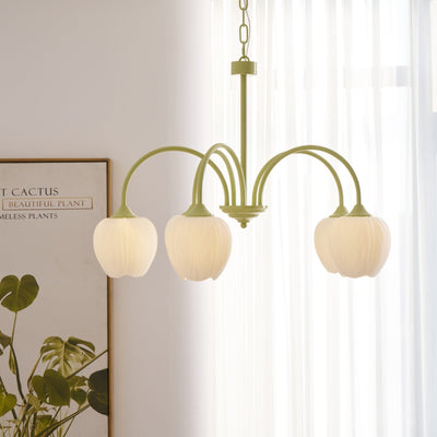 Aria Fresh Tulip Chandeliers