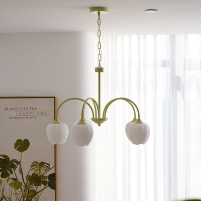 Aria Fresh Tulip Chandeliers