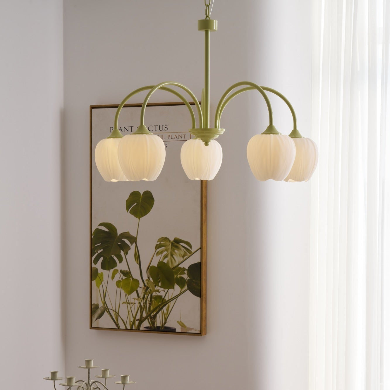 Aria Fresh Tulip Chandeliers