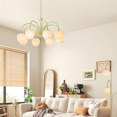 Aria Fresh Tulip Chandeliers