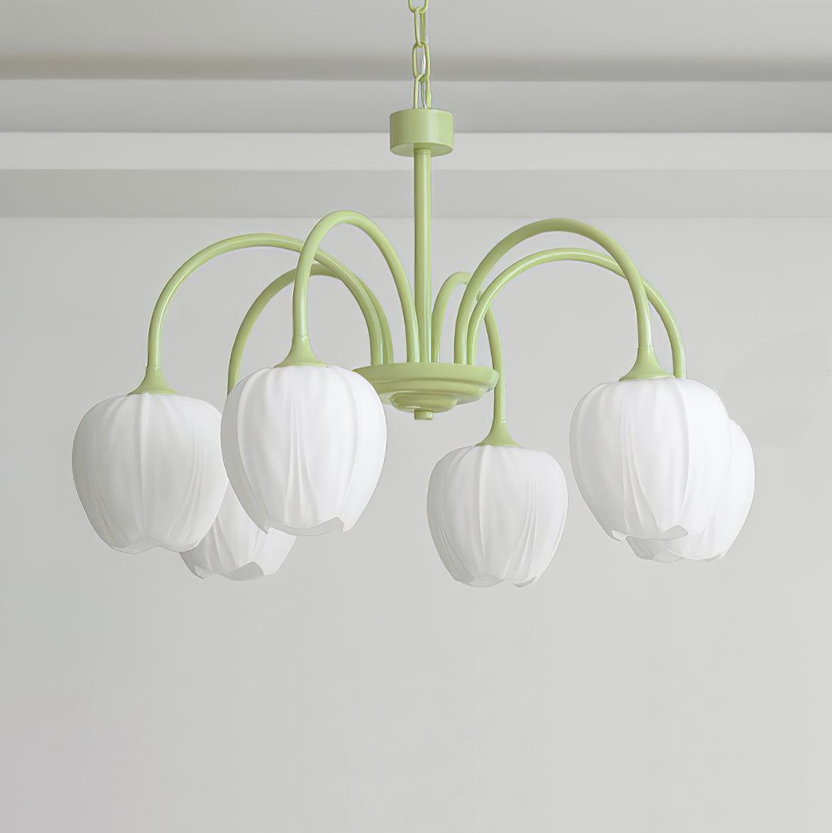 Aria Fresh Tulip Chandeliers