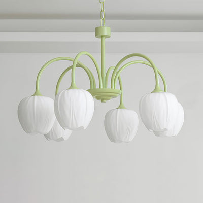 Aria Fresh Tulip Chandeliers