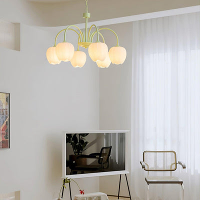 Aria Fresh Tulip Chandeliers