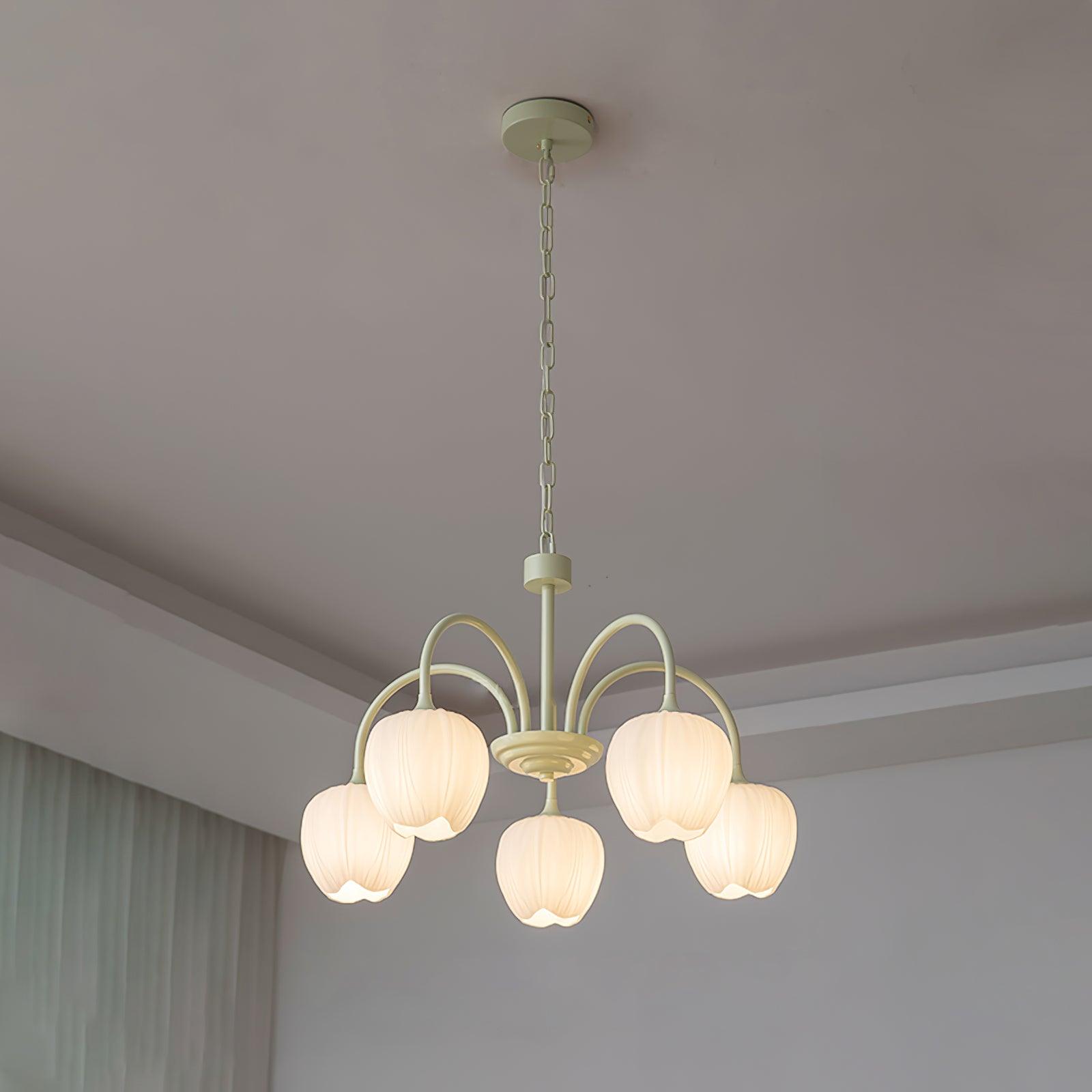 Aria Fresh Tulip Chandeliers