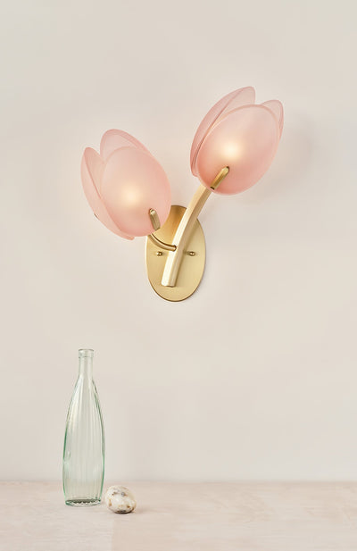 Jovell Nordic Art Bloom Glass Wall Light