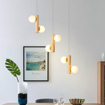 Solstica Wood Classic Pendant Lamp