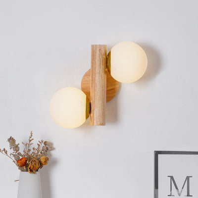 Fioran Wood Scandinavian Wall Lamp
