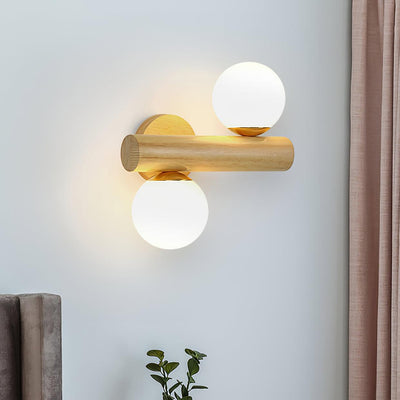 Fioran Wood Scandinavian Wall Lamp