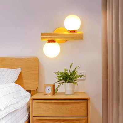 Fioran Wood Scandinavian Wall Lamp