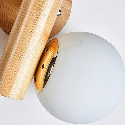 Fioran Wood Scandinavian Wall Lamp