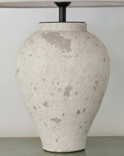 Solix Ceramics Fabric Table Lamp