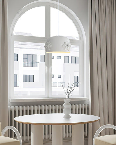 Solstice Minimalist Resin Wall Light