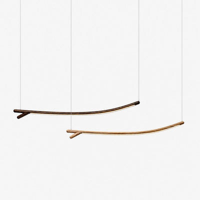 Sylorina Wood Linear Pendant Light