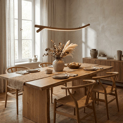 Sylorina Wood Linear Pendant Light
