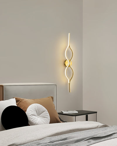 Myvenen Classic Twist Brass Wall Light