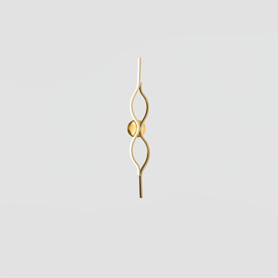 Myvenen Classic Twist Brass Wall Light