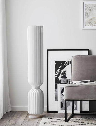Oraeoril Modern PVC Floor Lamp