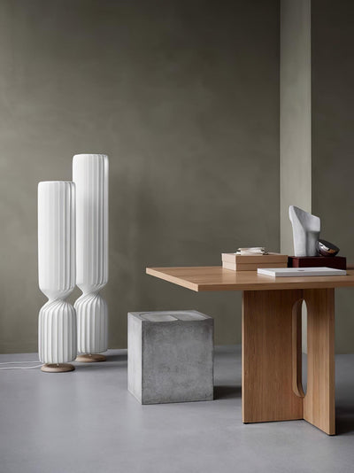 Oraeoril Modern PVC Floor Lamp