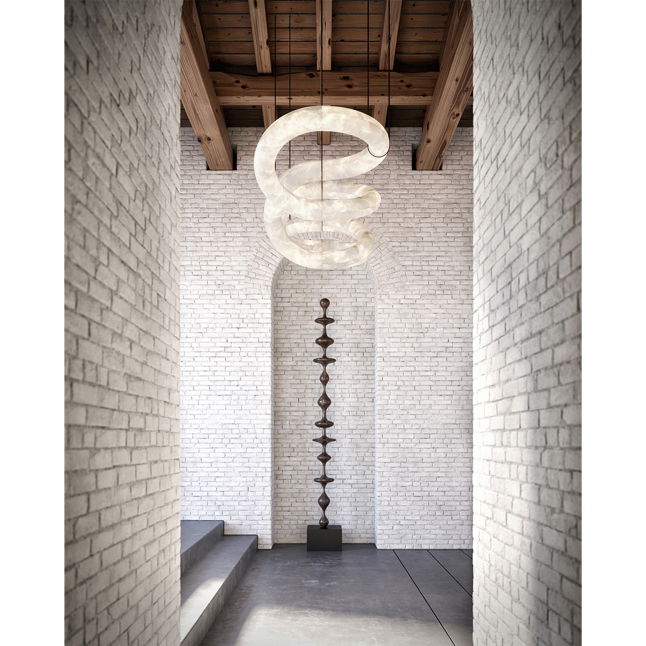 Albuelle Alabaster Chandelier