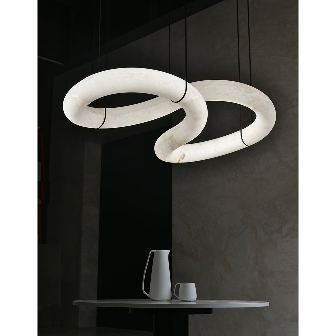 Albuelle Alabaster Chandelier