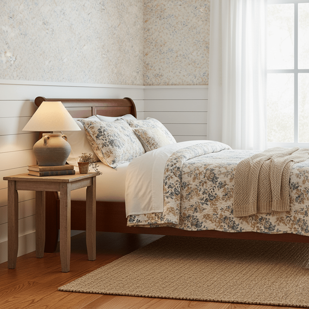 Rudric Two Handled Ceramic Jar Table Lamp