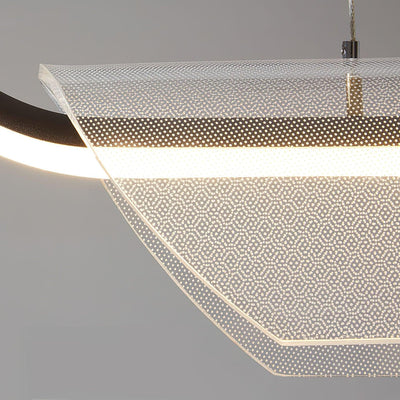 Vire Acrylic Minimalistic Pendant Light