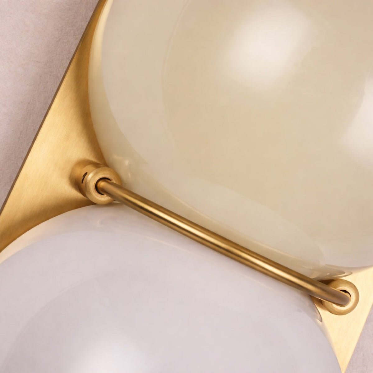 Orinborne Globe Glass Plug In Indoor Wall Light