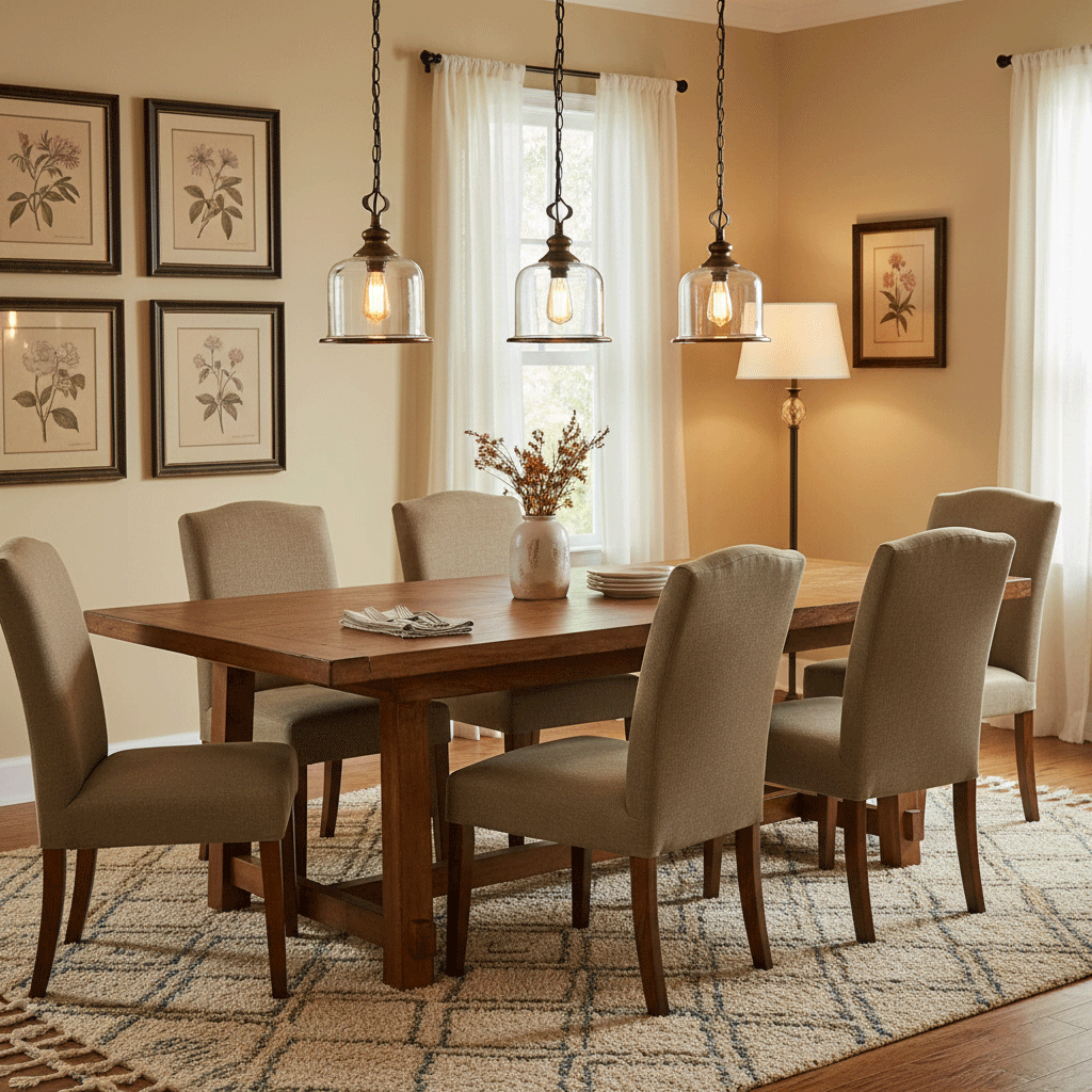 Lindenshire Glass Linear Pendant Light