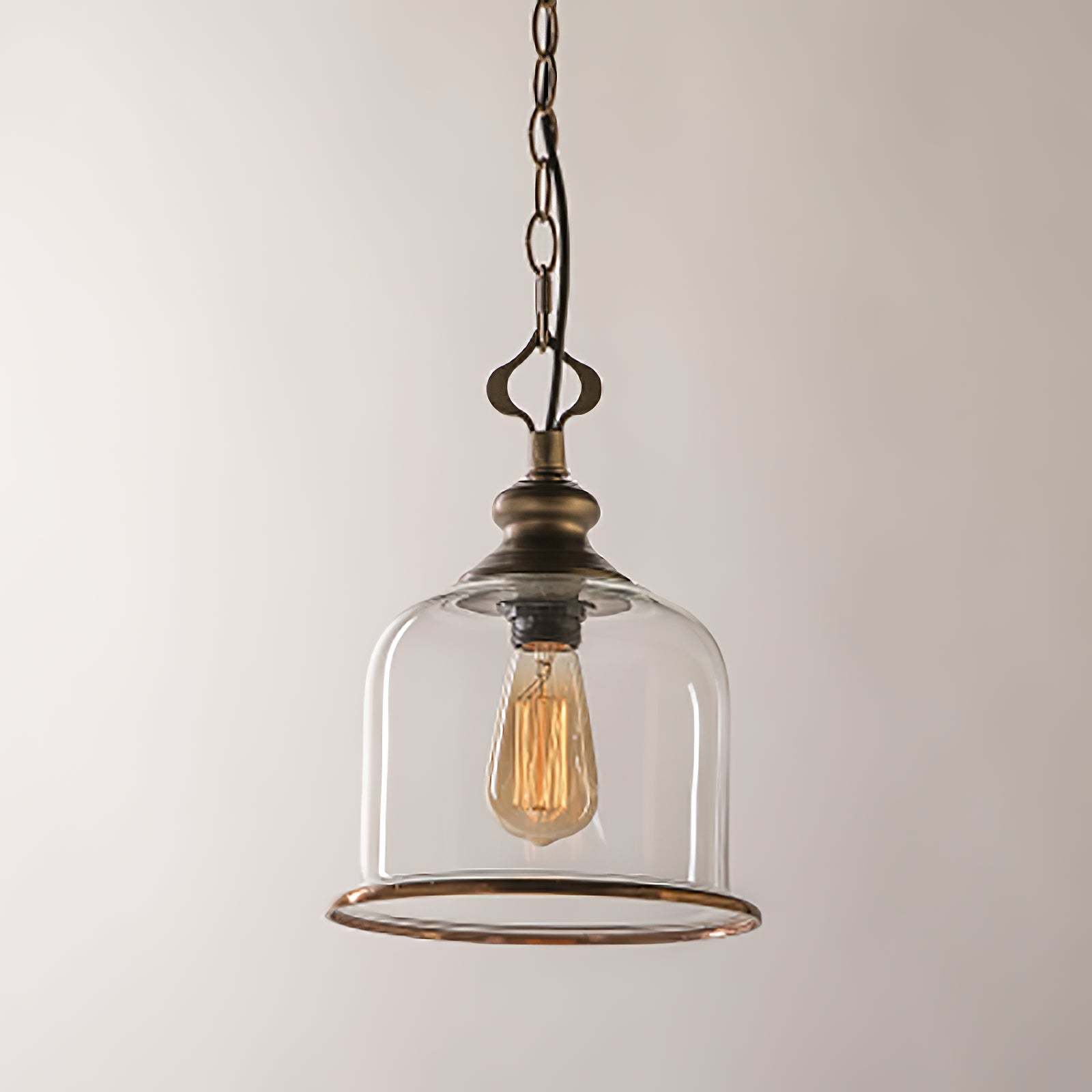 Lindenshire Glass Linear Pendant Light