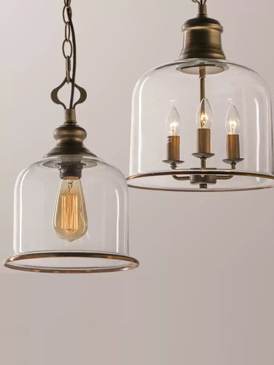 Lindenshire Glass Linear Pendant Light