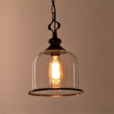 Celaniella Vintage Elegance Glass Pendant Lamp