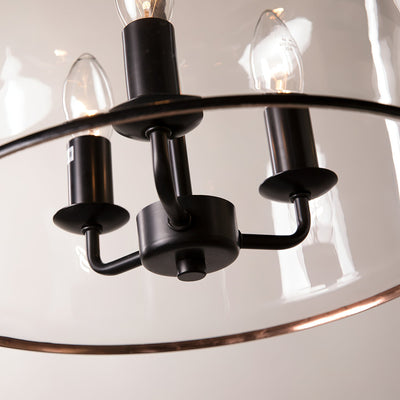Lindenshire Glass Linear Pendant Light